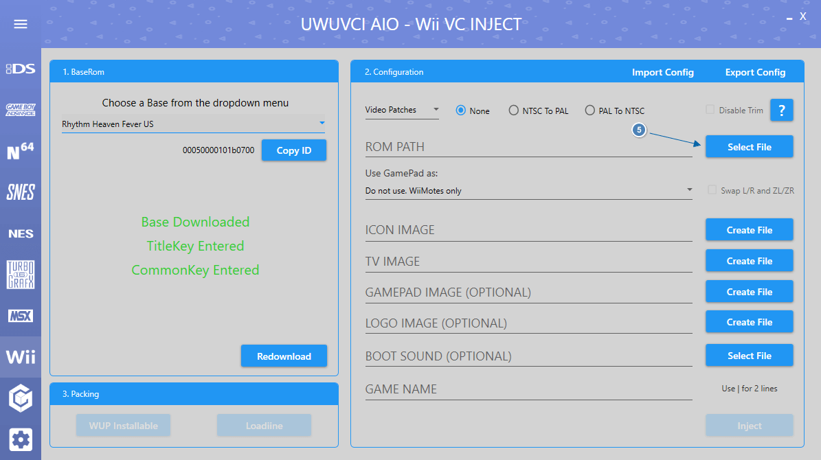 Select Rom
